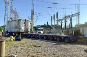 Mobilization of a 300 MVA Siemens Three-Phase Auto Transformer in a Major Metropolitan City
